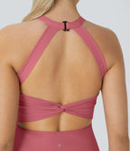 Softlyzero™ Airy Robe Sport Torsadée Dos Nu Édition Easy Peasy