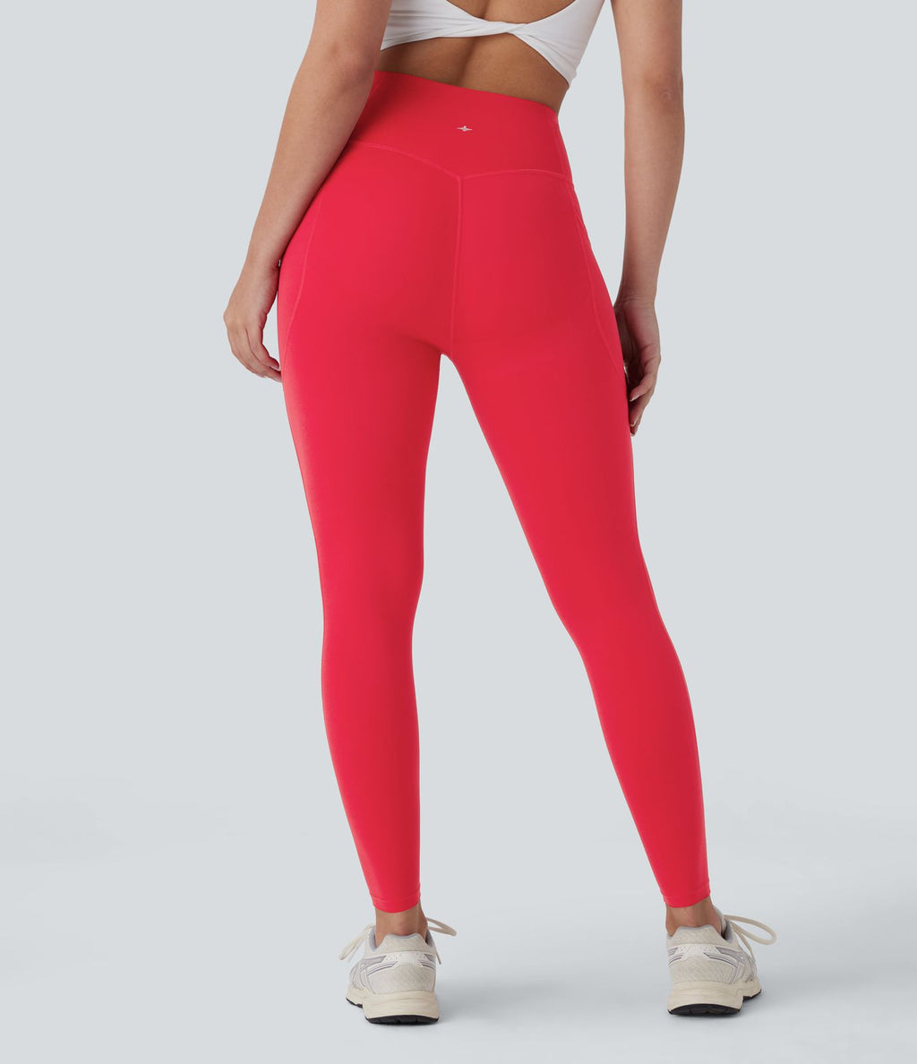 Legging d'entraînement gainant galbant taille haute avec poches Halara UltraSculpt™