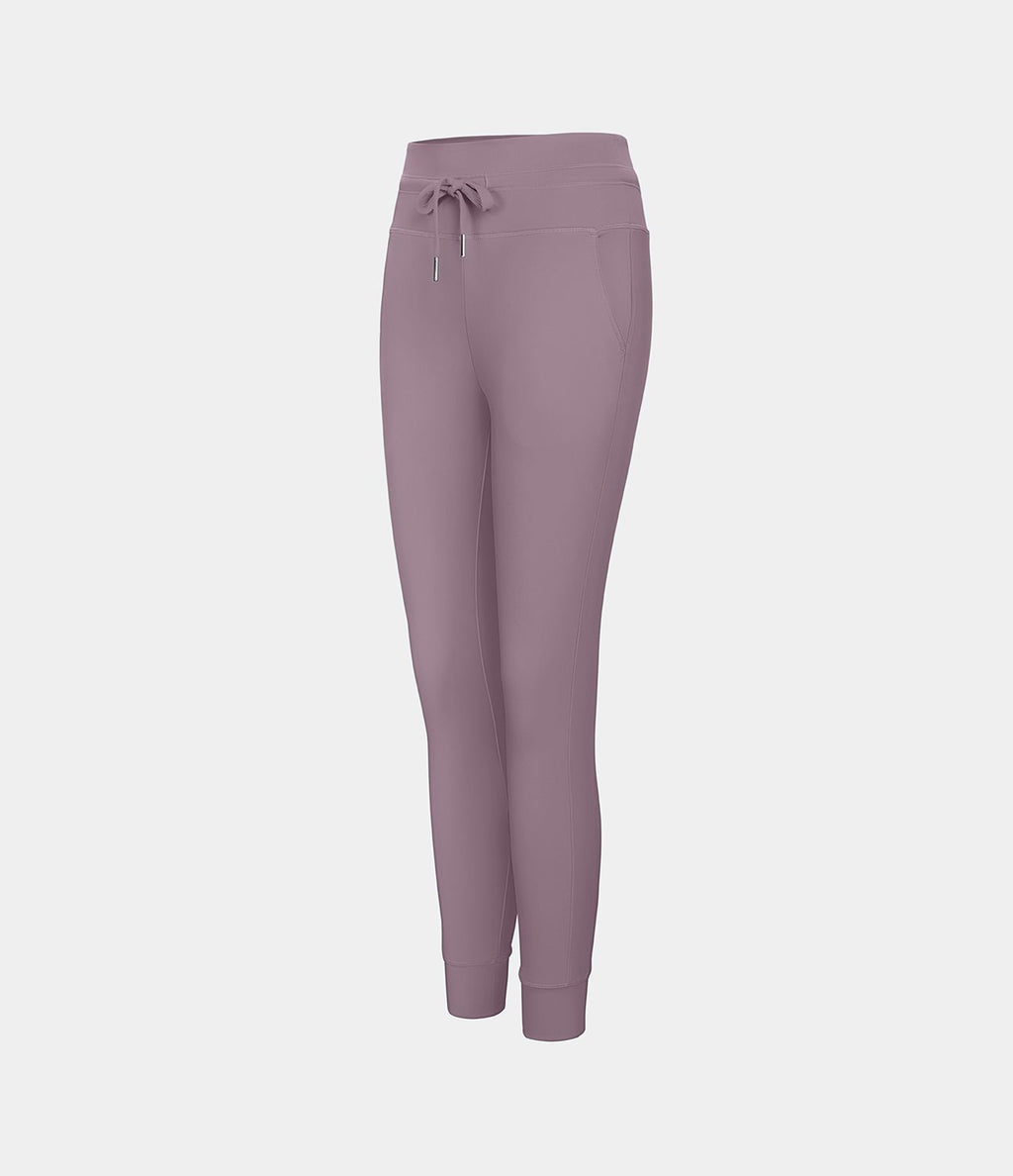 Jogging taille haute Softlyzero™ Plush avec cordon de serrage et poches latérales