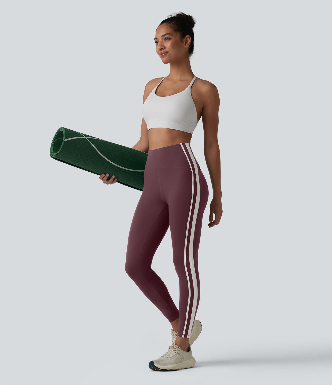 Halara Ultrasculpt™ Legging ventre plat yoga 7/8 taille haute bande latérale