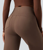 Pantalon yoga large gainant taille haute DayStretch avec poches