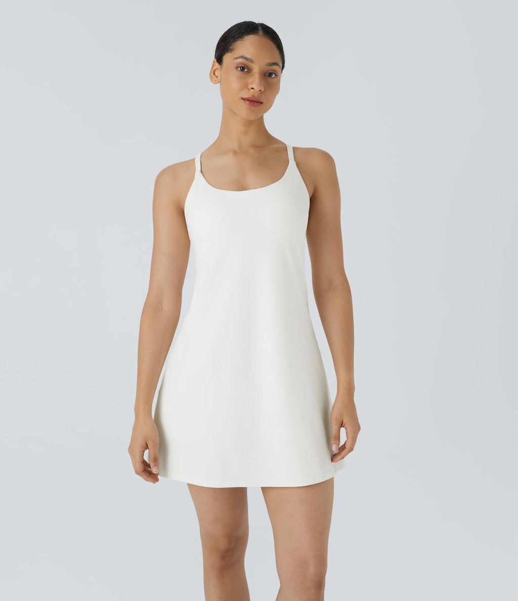 Robe de sport mini 2-en-1 SoftlyZero™ Plush avec poche E-G