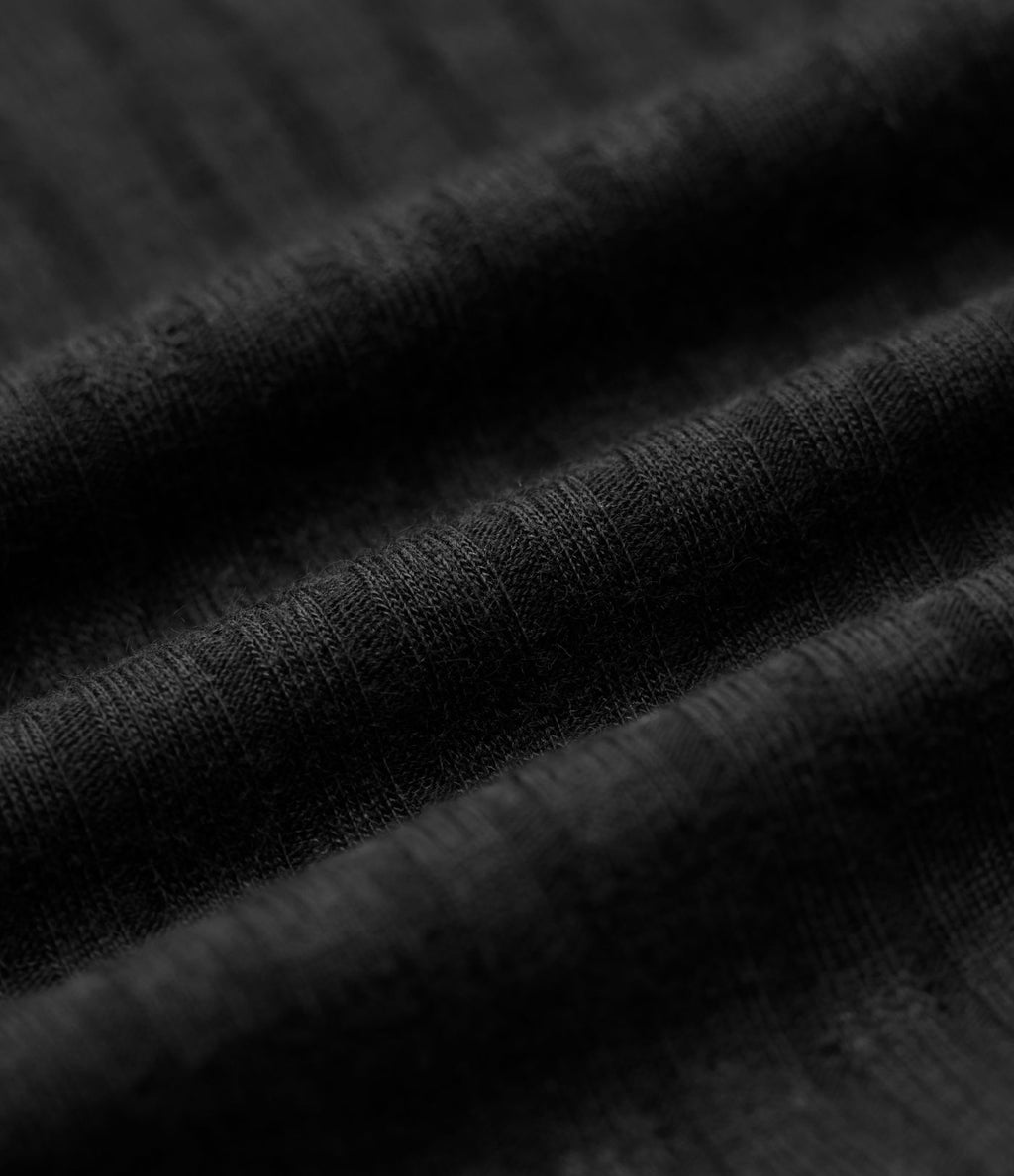 T-shirt casual jacquard col V à manches courtes