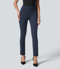 Pantalon de travail 7/8 gainant taille haute avec ourlet ajustable Halara Flex™