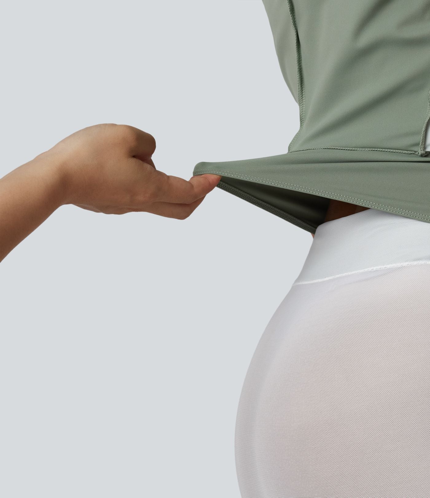 Robe midi moulante SoftlyZero™ Airy effet frais InstantCool color block avec brassière intégrée, effet gainant, short gainant intégré et bretelles croisées, accès facile Easy Peasy, protection solaire UPF50+