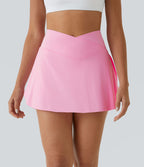 Jupe de tennis SoftlyZero™ Airy 2-en-1 avec poches latérales croisées effet frais InstantCool, Lucid, longueur allongée