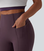 Legging casual 7/8 ventre plat taille haute DayStretch avec poches