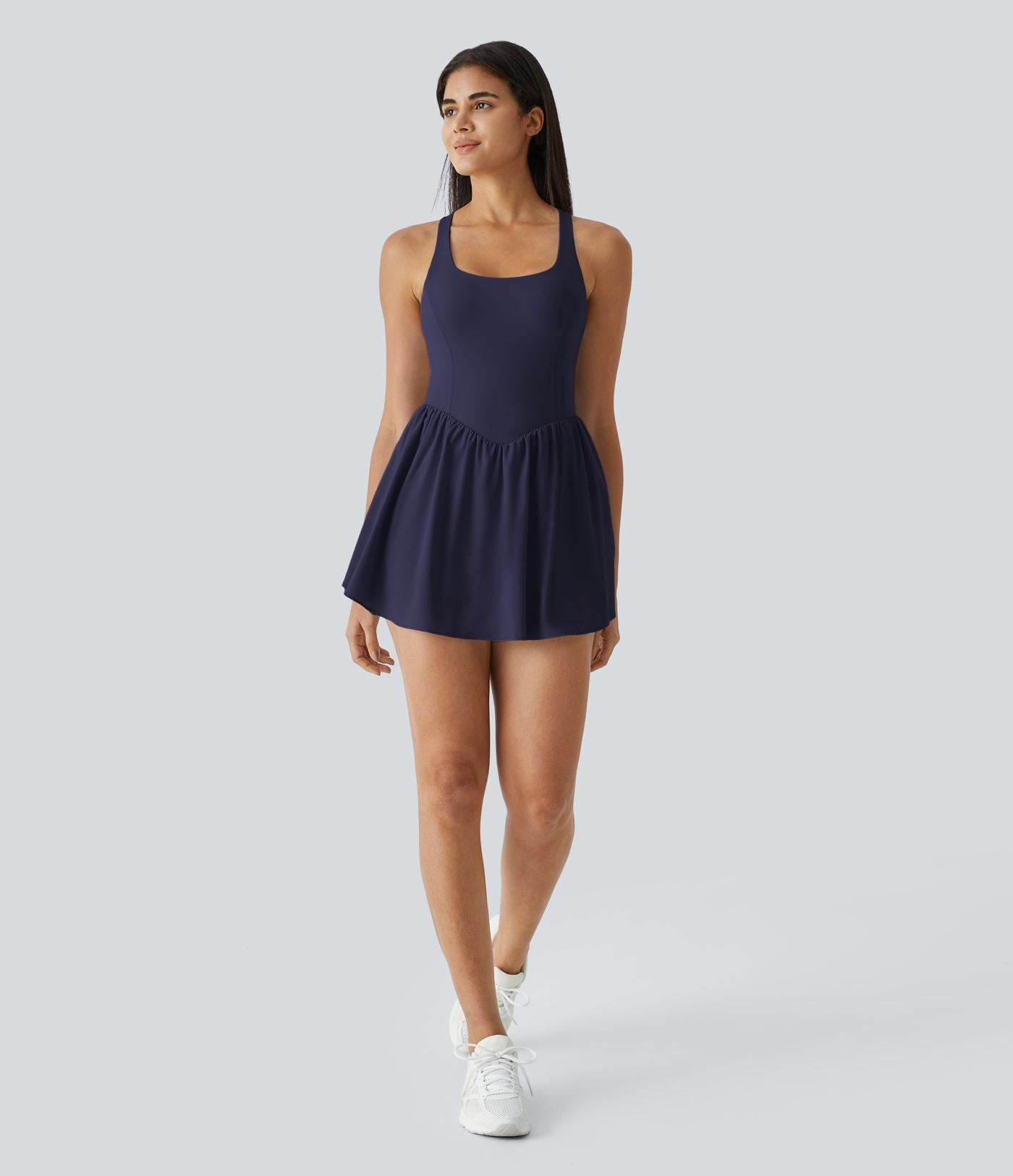 Robe de sport mini 2-en-1 Breezeful™ corset fluide séchage rapide avec poche padel/pickleball A-C