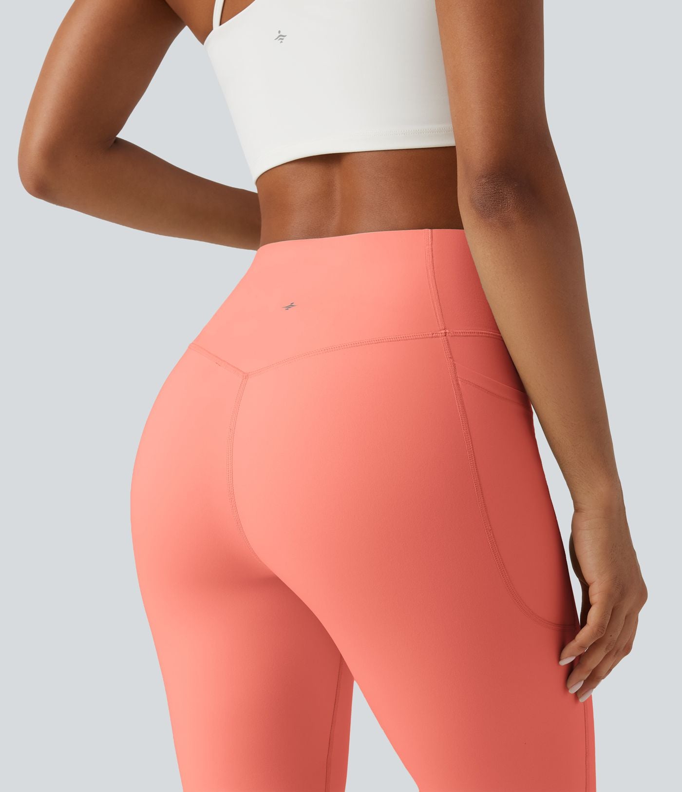 Legging yoga bootcut Halara UltraSculpt™ taille haute gainant avec poches