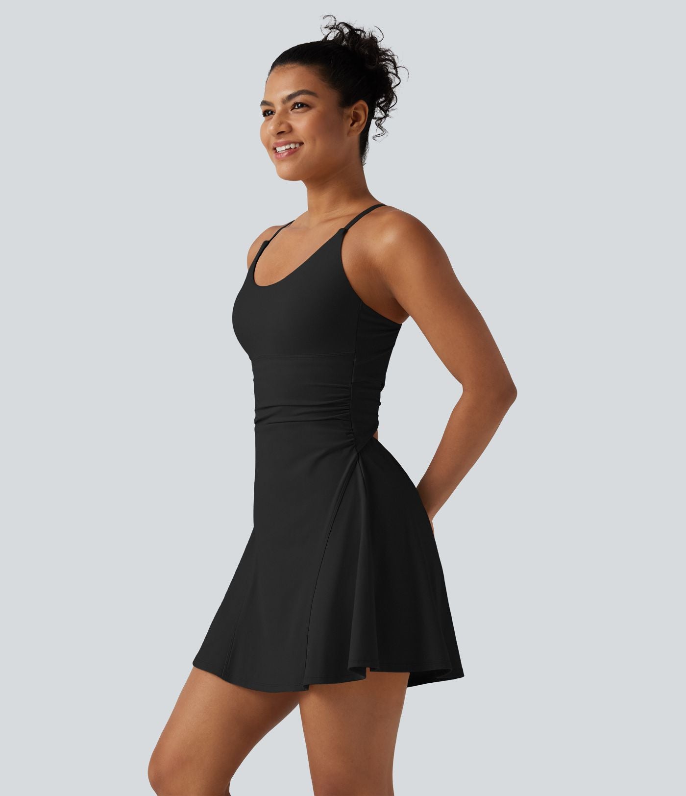 Robe active mini SoftlyZero™ Airy 2-en-1 avec maintien intégré, poches et design accès facile Easy Peasy