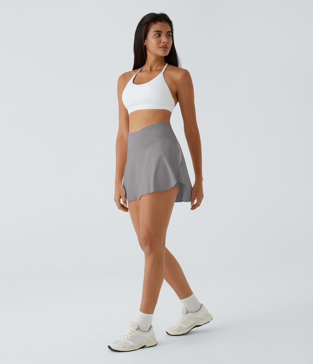 Jupe de tennis SoftlyZero™ Airy 2-en-1 avec poches latérales croisées effet frais InstantCool, Lucid, longueur allongée