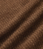 Veste décontractée maille gaufrée manches longues avec poches