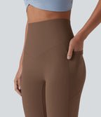 Jogging ballon danse SoftlyZero™ taille haute gainant avec poches