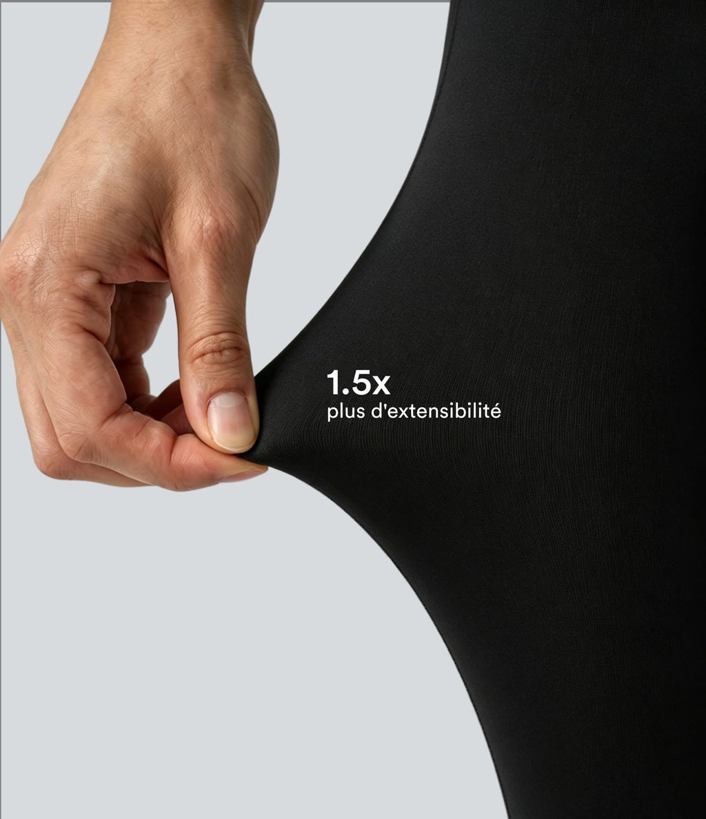 Legging de yoga bootcut Halara UltraSculpt™ taille haute push-up gainant avec poches