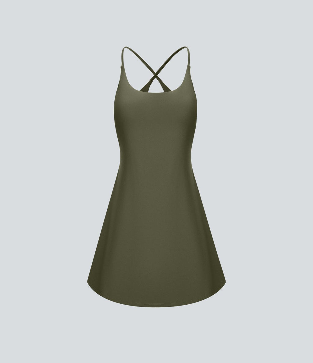 Robe de sport SoftlyZero™ Plush dos nu A-C