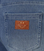 Jean large casual délavé Halara X Smiley® Halara Flex™ taille haute avec poches