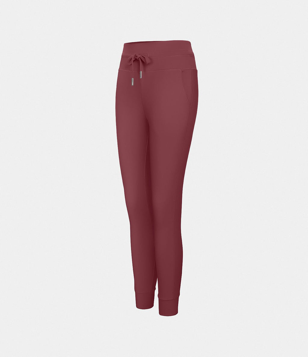 Jogging taille haute Softlyzero™ Plush avec cordon de serrage et poches latérales