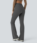 Pantalon 7/8 d'entraînement gainant galbant taille haute avec poches Halara UltraSculpt™