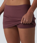 Jupe moulante décontractée 2 en 1, taille basse, DayStretch