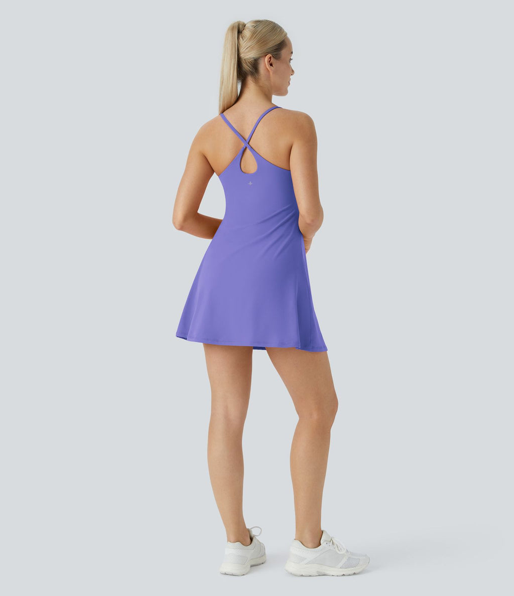 Robe de sport SoftlyZero™ Plush dos nu A-C