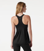 Débardeur de running dos nageur à ourlet ajustable, à effet frais InstantCool, séchage rapide, coques amovibles, protection solaire UPF50+