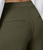 Pantalon tailleur Halara Flex™ DayStretch coupe droite taille haute avec poches