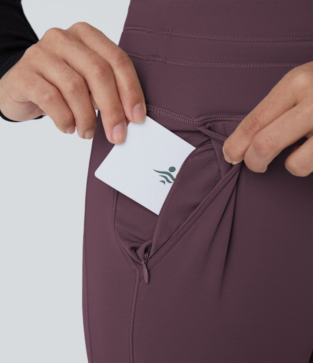 Jogging taille haute Softlyzero™ Plush avec cordon de serrage et poches latérales