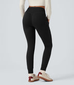 Jogging chauffant taille haute avec cordon de serrage Halara HeatCore avec poches