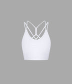 Brassière de sport maintien léger bretelles froncées doubles bonnets A-D OneForm Seamless Flow