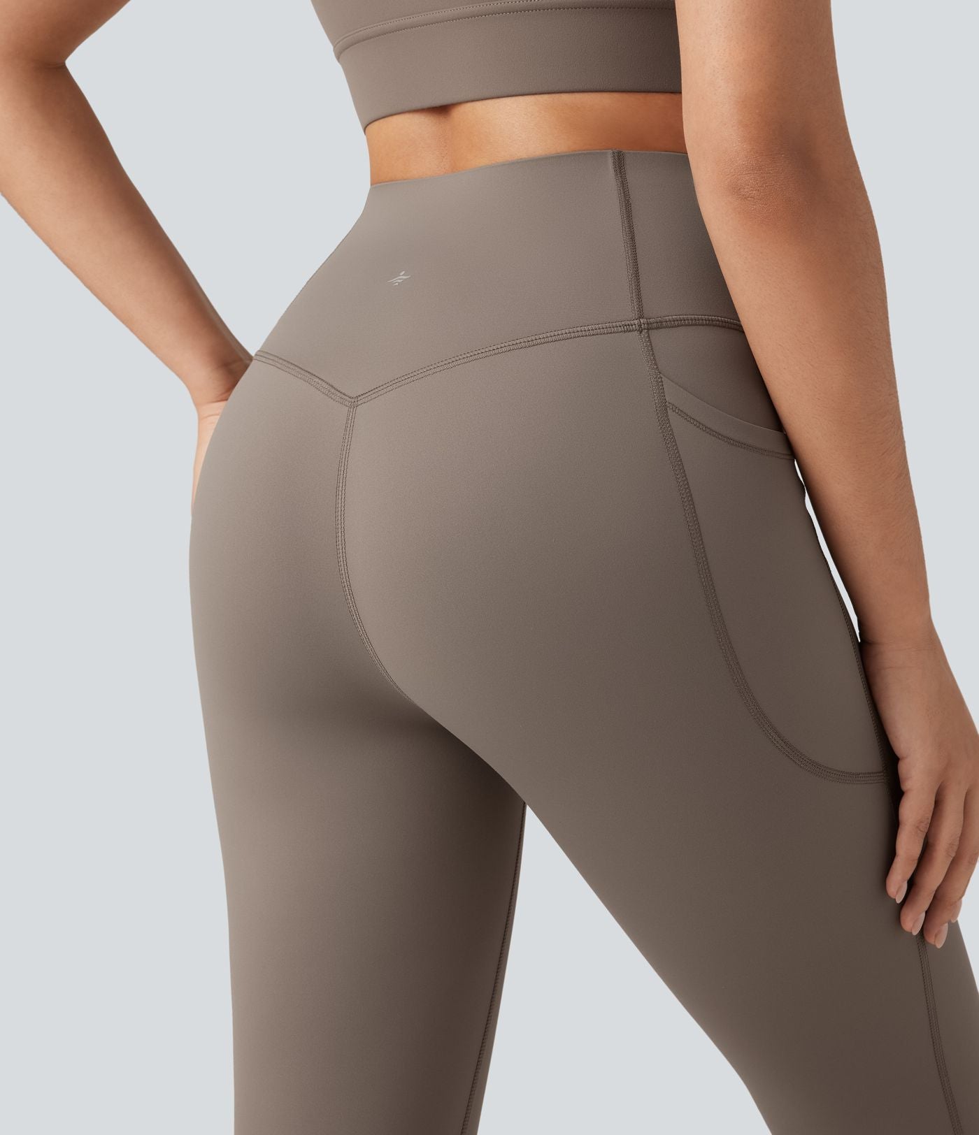 Legging yoga polaire thermique  gainant taille haute Halara UltraSculpt™ Heat avec poches