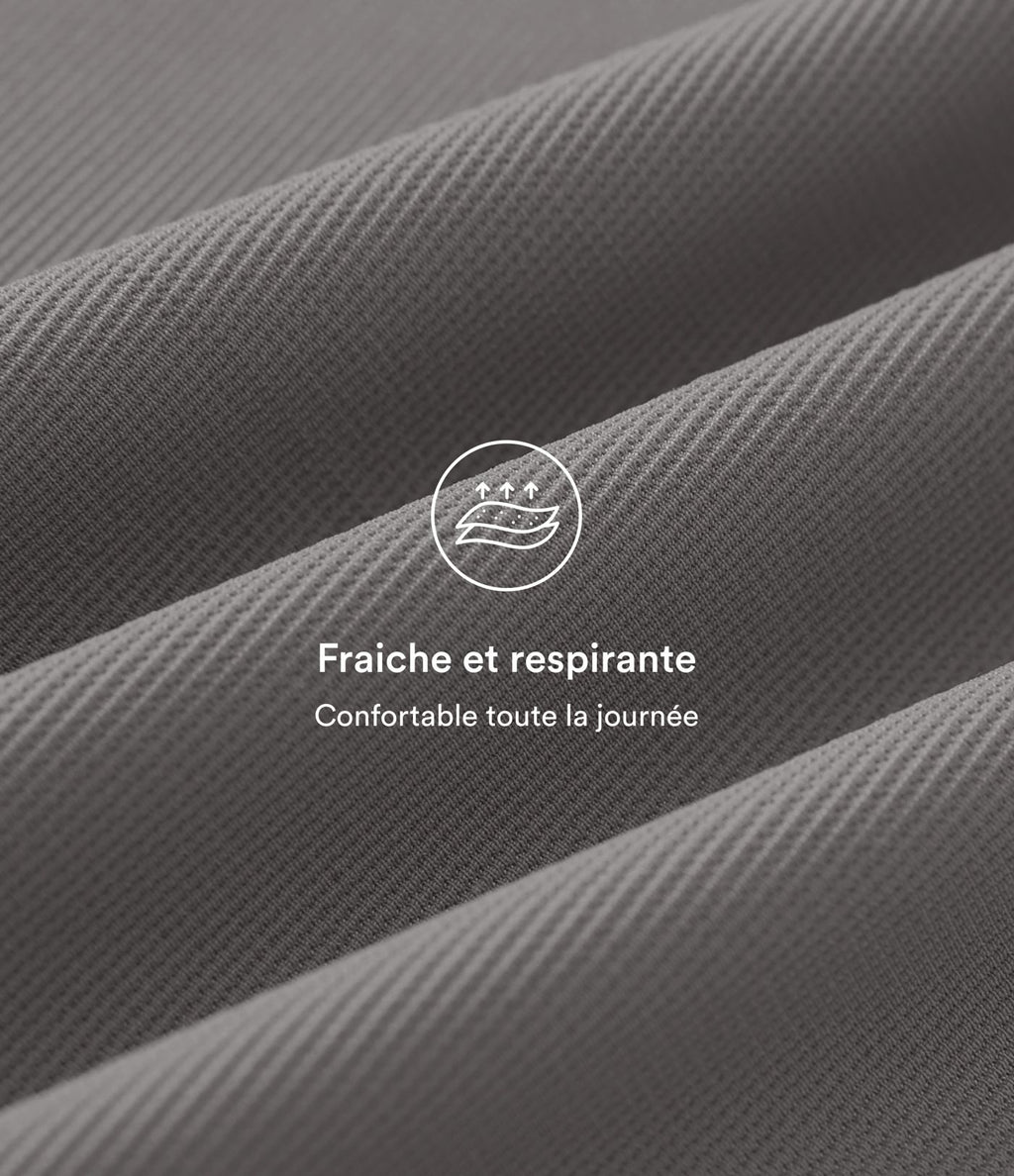 Halara Flex™ Pantalon Tailleur Évasé à Taille Haute Sculptant la Silhouette avec Poches Latérales Micro Waffle