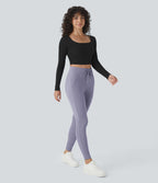 Jogging taille haute Softlyzero™ Plush avec cordon de serrage et poches latérales