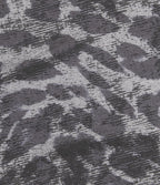 Pantalon leopard large décontracté taille mi-haute avec cordon de serrage et poches