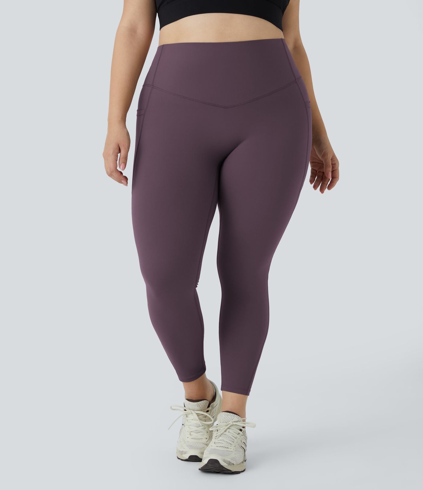 Legging d'entraînement gainant taille haute grande taille avec poches Halara UltraSculpt™