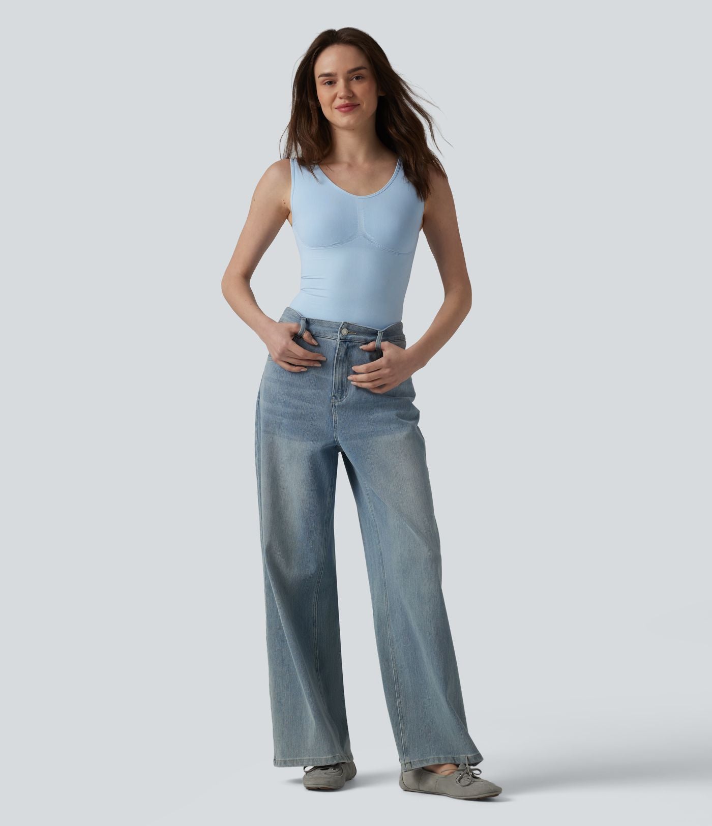OneForm Seamless Flow Débardeur casual gainant sans couture