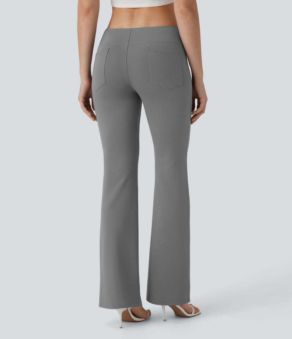 Pantalon taille basse avec poches