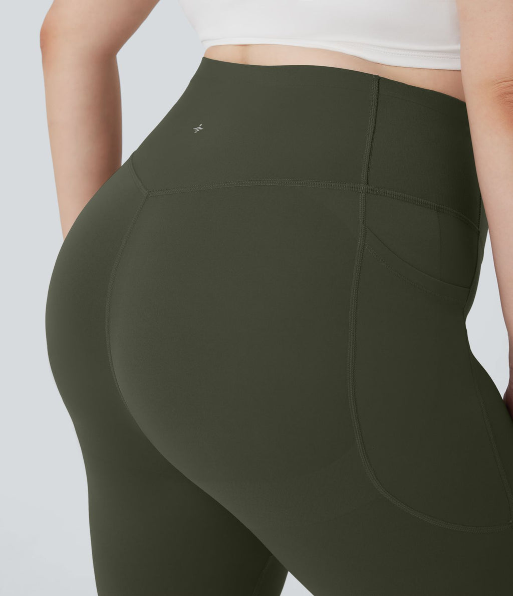 Legging d'entraînement gainant galbant taille haute grande taille avec poches Halara UltraSculpt™
