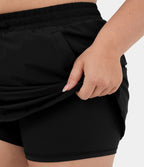 Quotidien Jupe Golf Grande Taille 2 en 1 - Sérénité