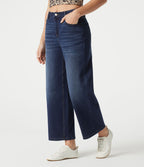 Halara Flex™ Jean large 7/8 taille mi-haute avec poches