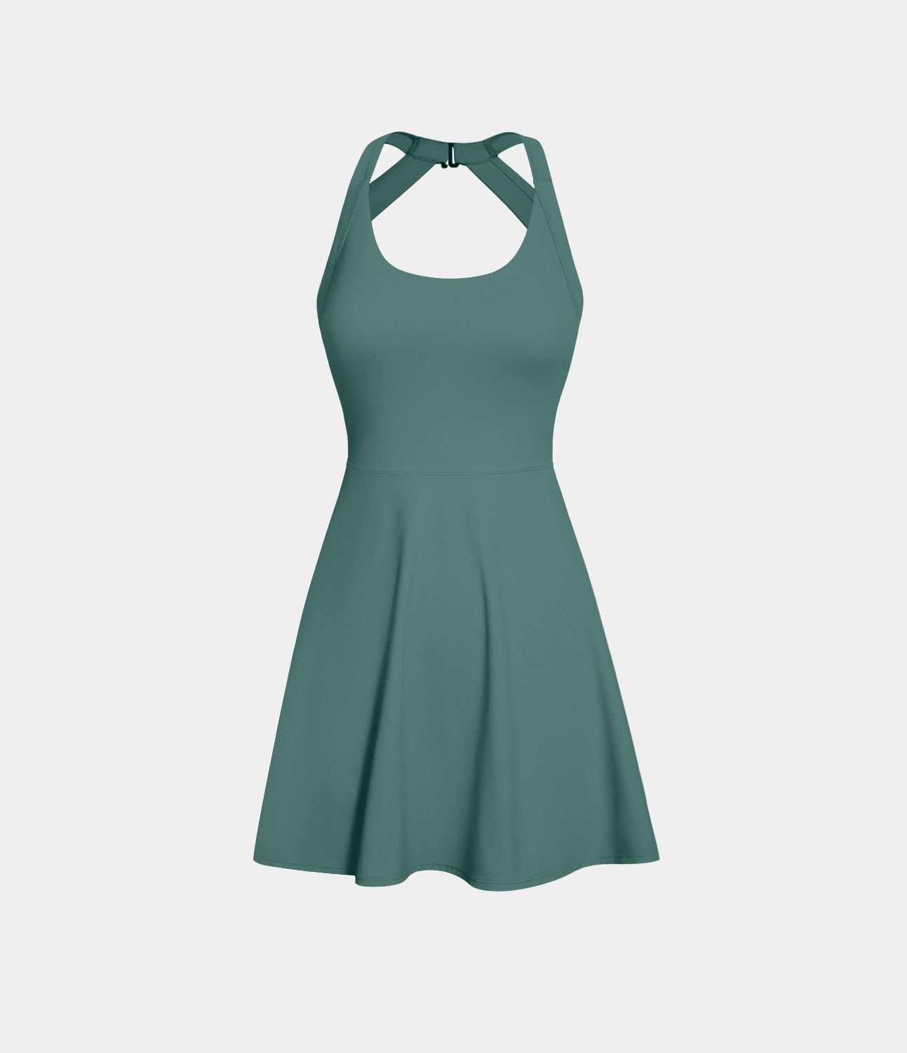 Robe de sport dos nu torsadée A-C