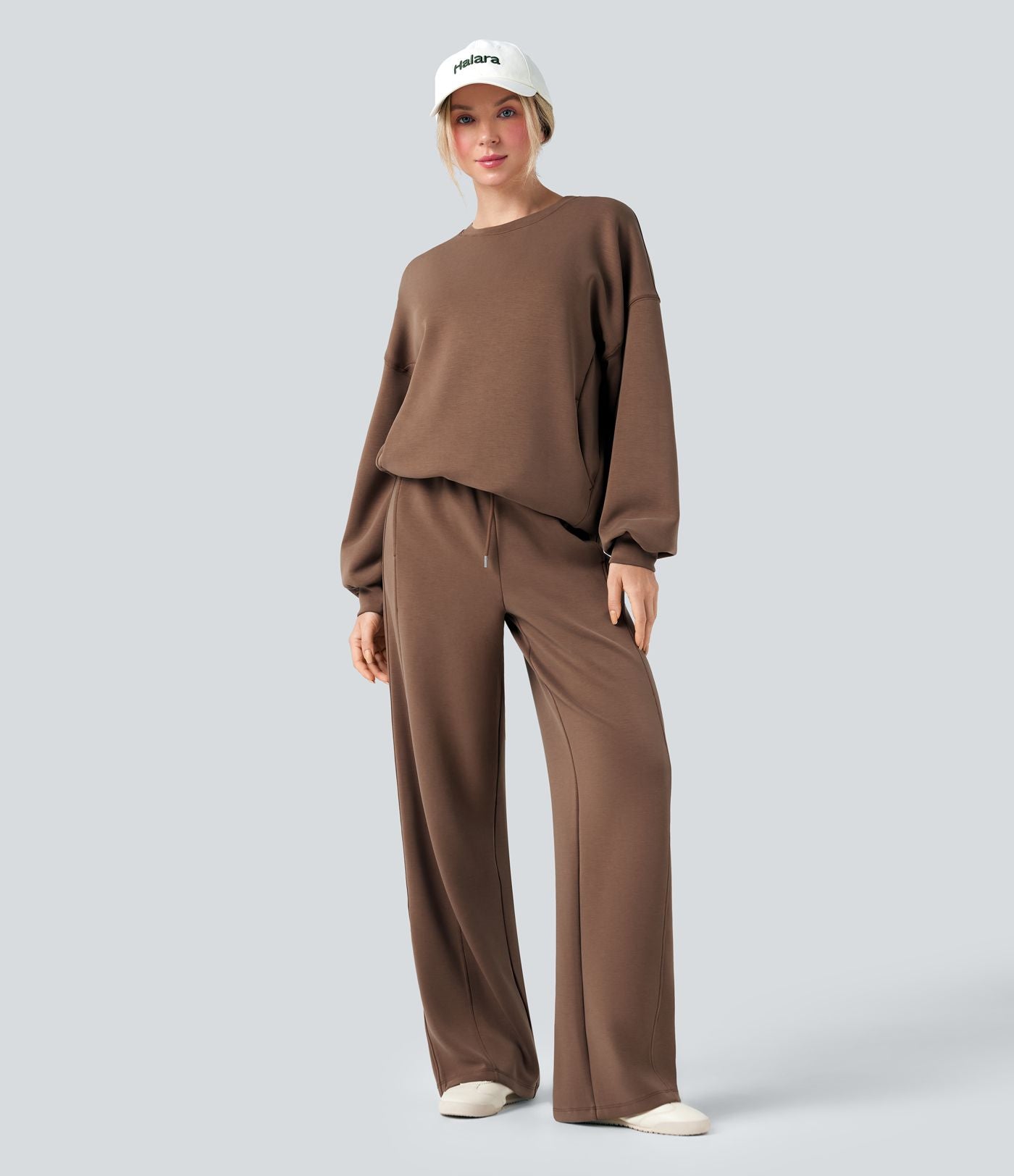 Pantalon décontracté SpacerTek™ droit, taille mi-haute avec cordon de serrage et poches