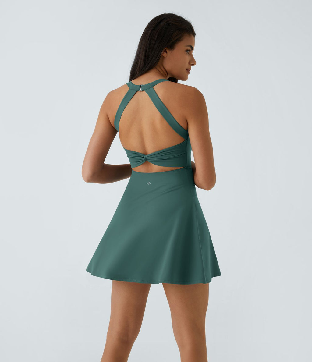 Robe Danse Sport Évasée Torsadée Dos Nu Plus Longue Easy Peasy Édition