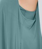 Breezeful™ Dos Nu Racerback Poche Latérale Haut Bas Fluide Midi Séchage Rapide Décontracté Robe Grande Taille