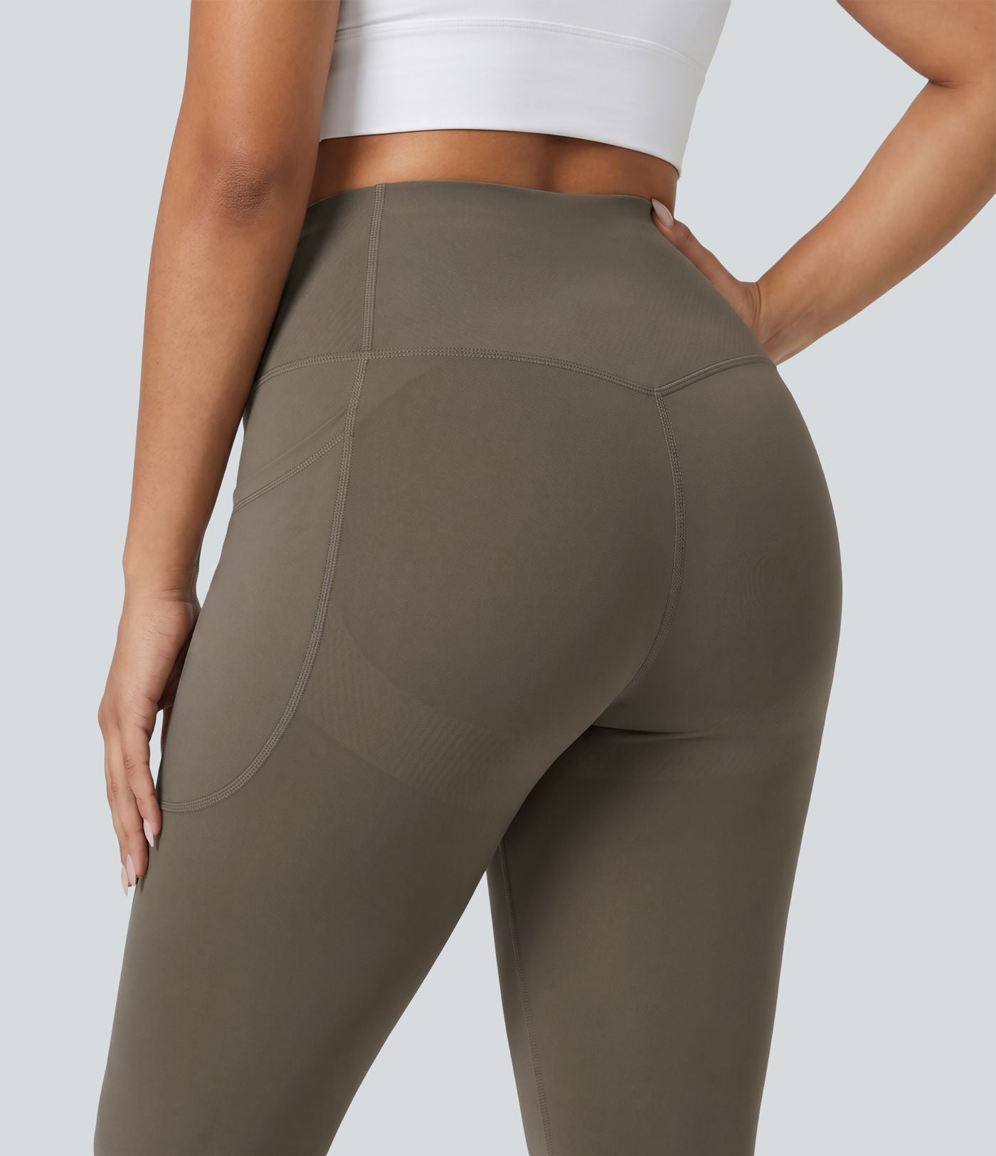 Legging d'entraînement gainant galbant taille haute grande taille avec poches Halara UltraSculpt™