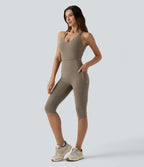 Combinaison moulante dos nu Halara UltraSculpt™ gainante et gainante avec poches - Édition Easy Peezy