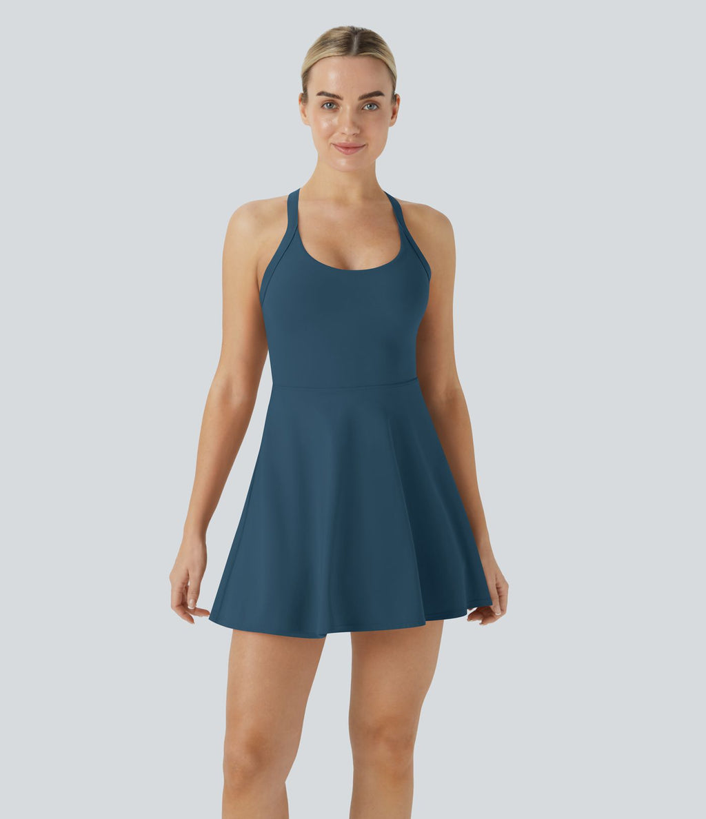 Softlyzero™ Airy Robe Sport Torsadée Dos Nu Édition Easy Peasy