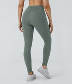 Patitoff™ 2.0 Legging Yoga Résistant Poils d'Animaux Taille Haute Croisée Poches Latérales
