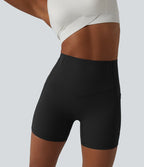 Short cycliste de yoga ventre plat Halara UltraSculpt™, taille haute, anti-roulis, 12,5 cm, avec poches
