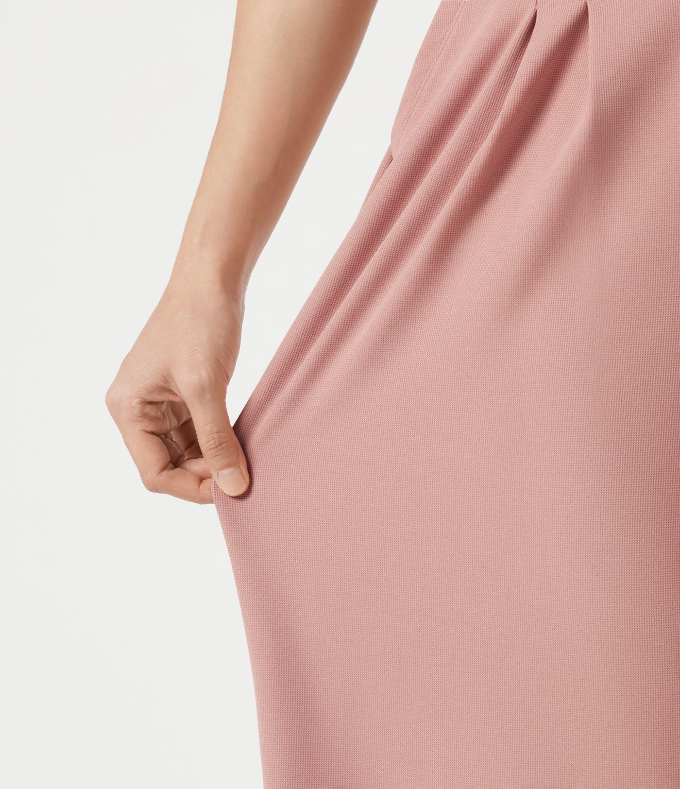 Pantalon tailleur cropped Halara Flex™ taille haute jambes larges en gaufré avec poches
