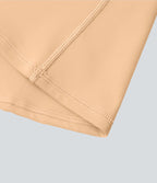 Softlyzero™ Plush Robe Sport Mini 2-en-1 à Poches Dos Nu et Col Halter
